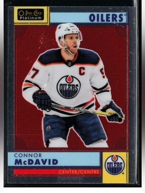 🇨🇦NOW $4🍀 Connor Mcdavid 2022/23 O-Pee-Chee Platinum Edmonton Oilers Hockey Card
